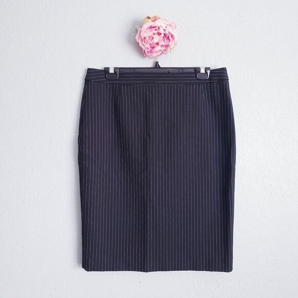 Boss Hugo‎ Boss Vimena Pinstripe Ponte Skirt - Picture 2 of 9